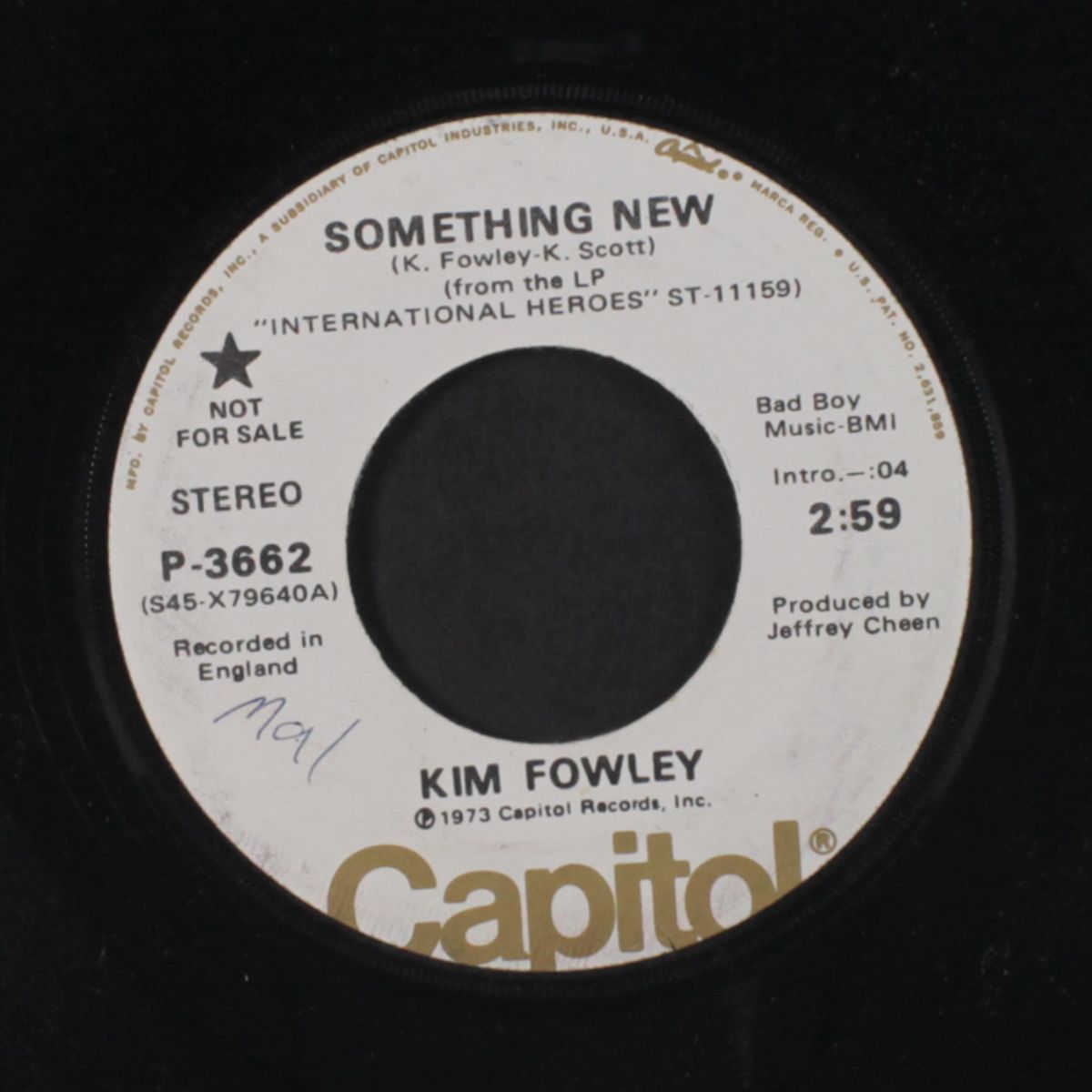 something new / mono by KIM FOWLEY