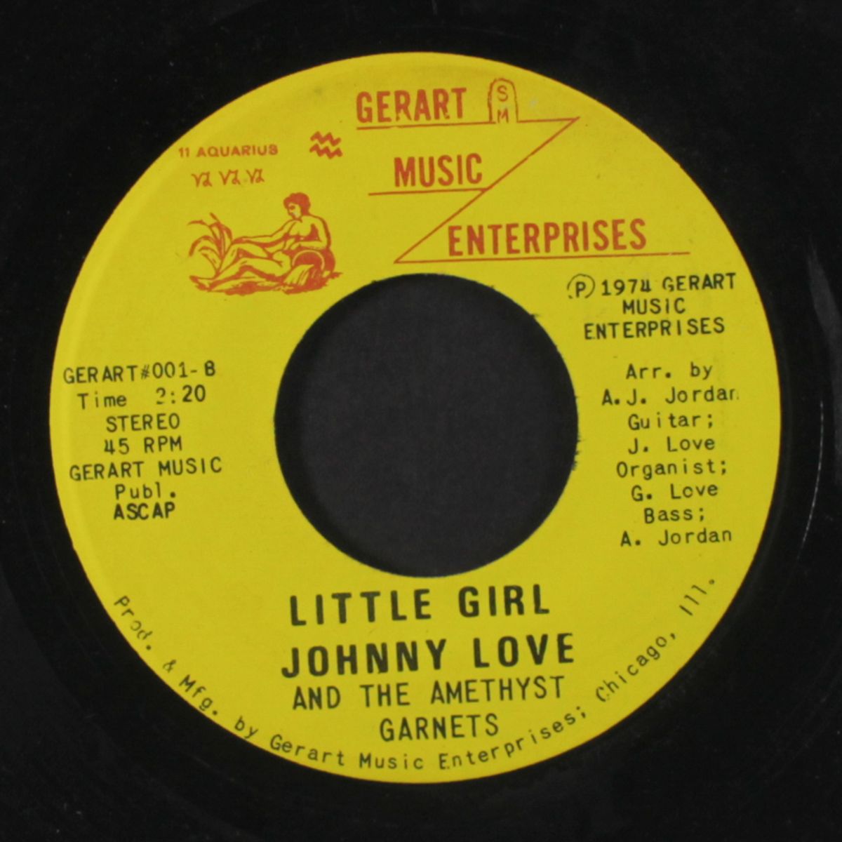 sad and blue / little girl by JOHNNY LOVE & AMETHYST GARNETS