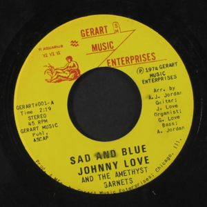 JOHNNY LOVE & AMETHYST GARNETS