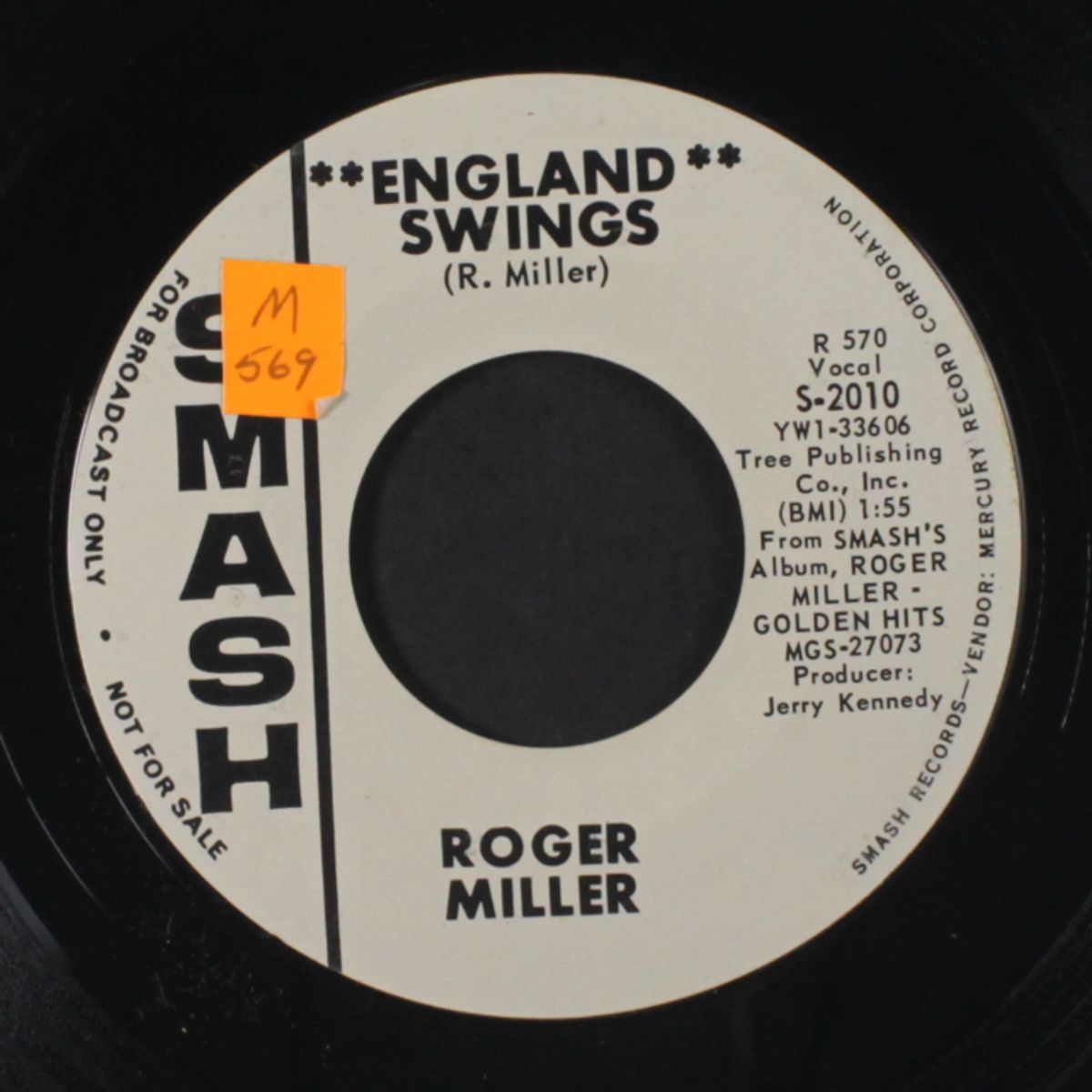 england swings / good old days by ROGER MILLER