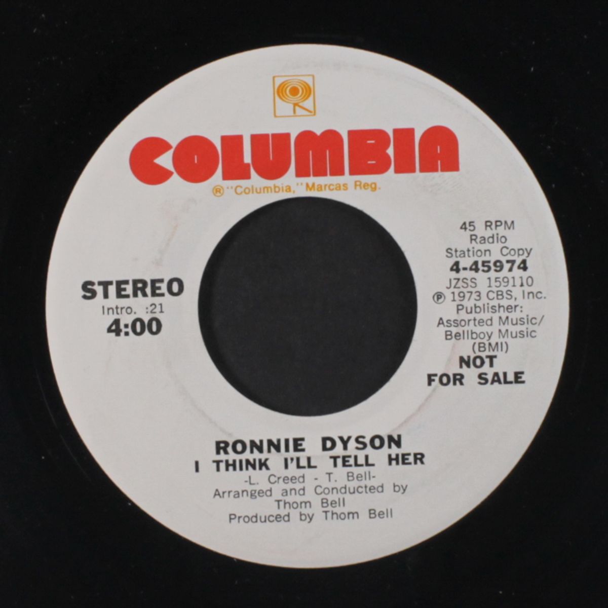 i think i'll tell her / mono by RONNIE DYSON