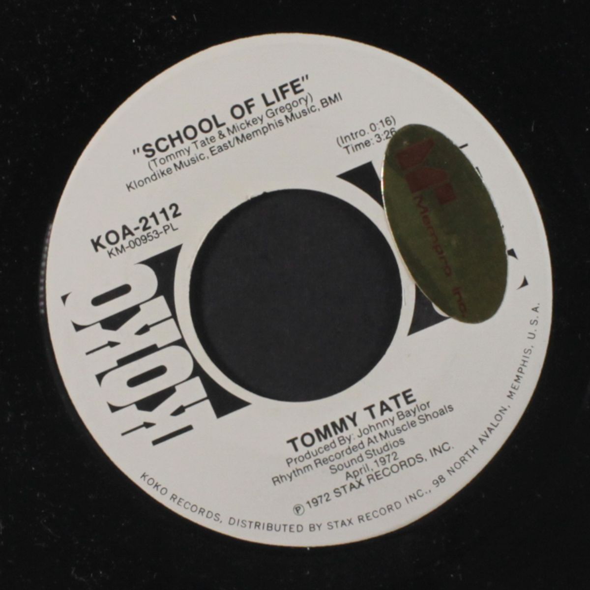 school of life / same by TOMMY TATE