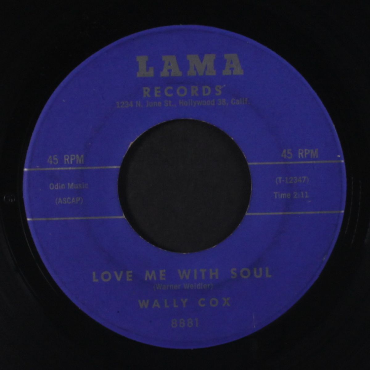 love me with soul by WALLY COX