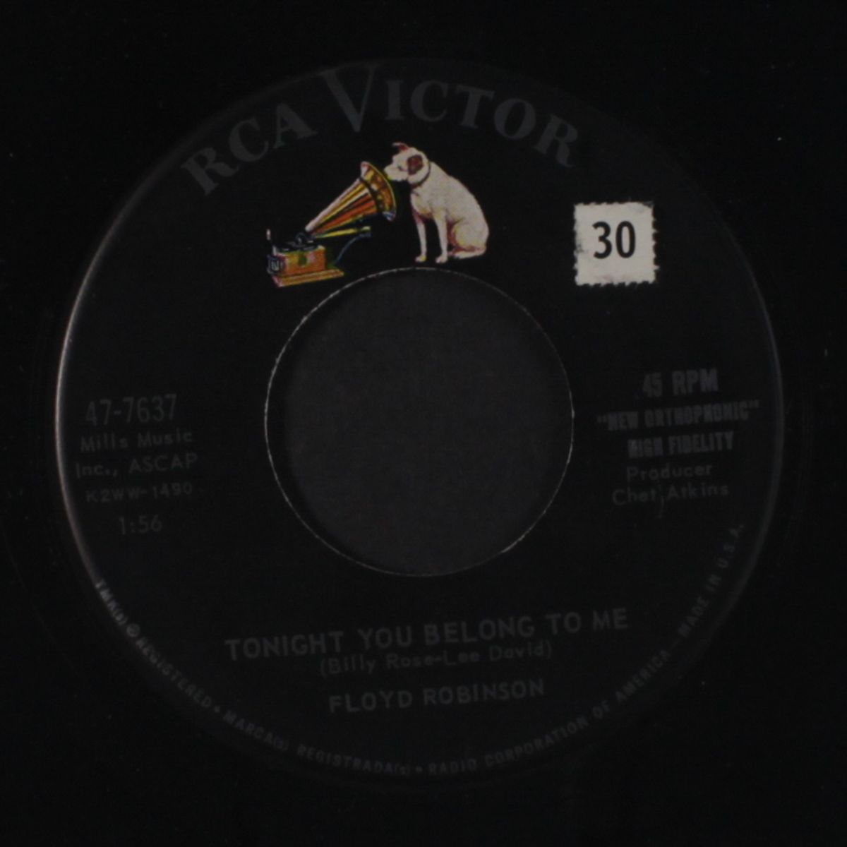 tonight you belong to me / let it be me by FLOYD ROBINSON