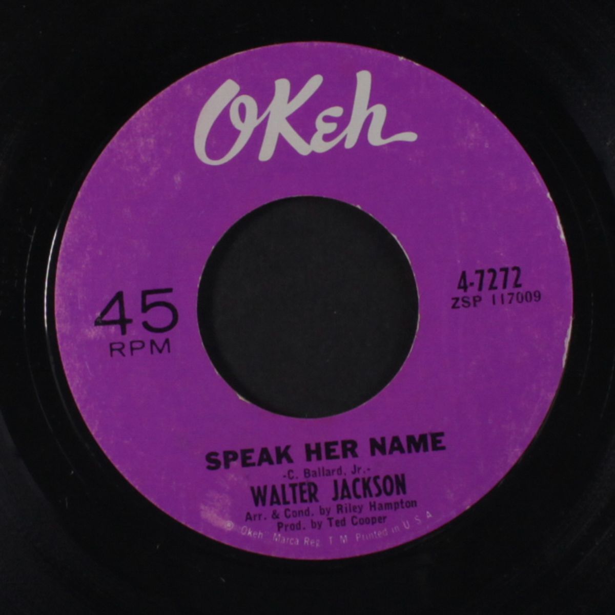 speak her name / they don't give medals by WALTER JACKSON