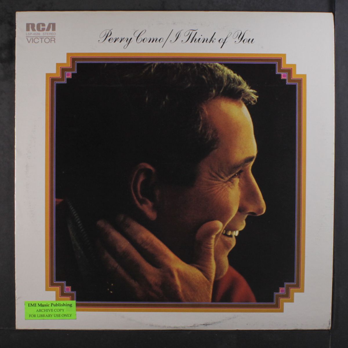 i think of you by PERRY COMO