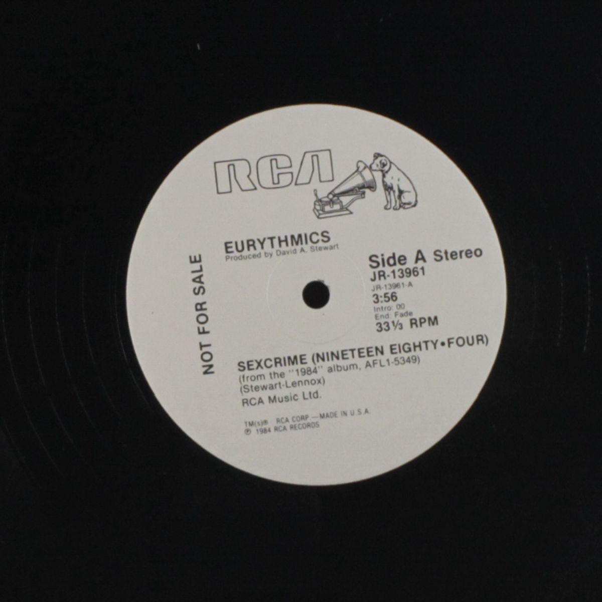 sexcrime (nineteen eighty-four / mono) by EURYTHMICS