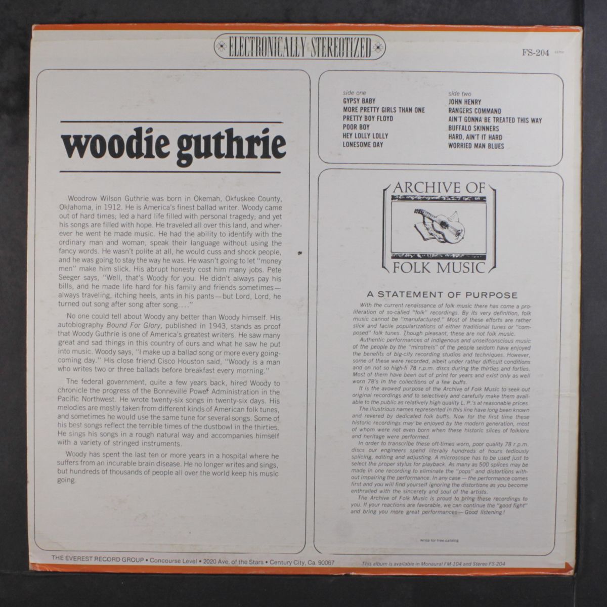 woody guthrie by WOODY GUTHRIE