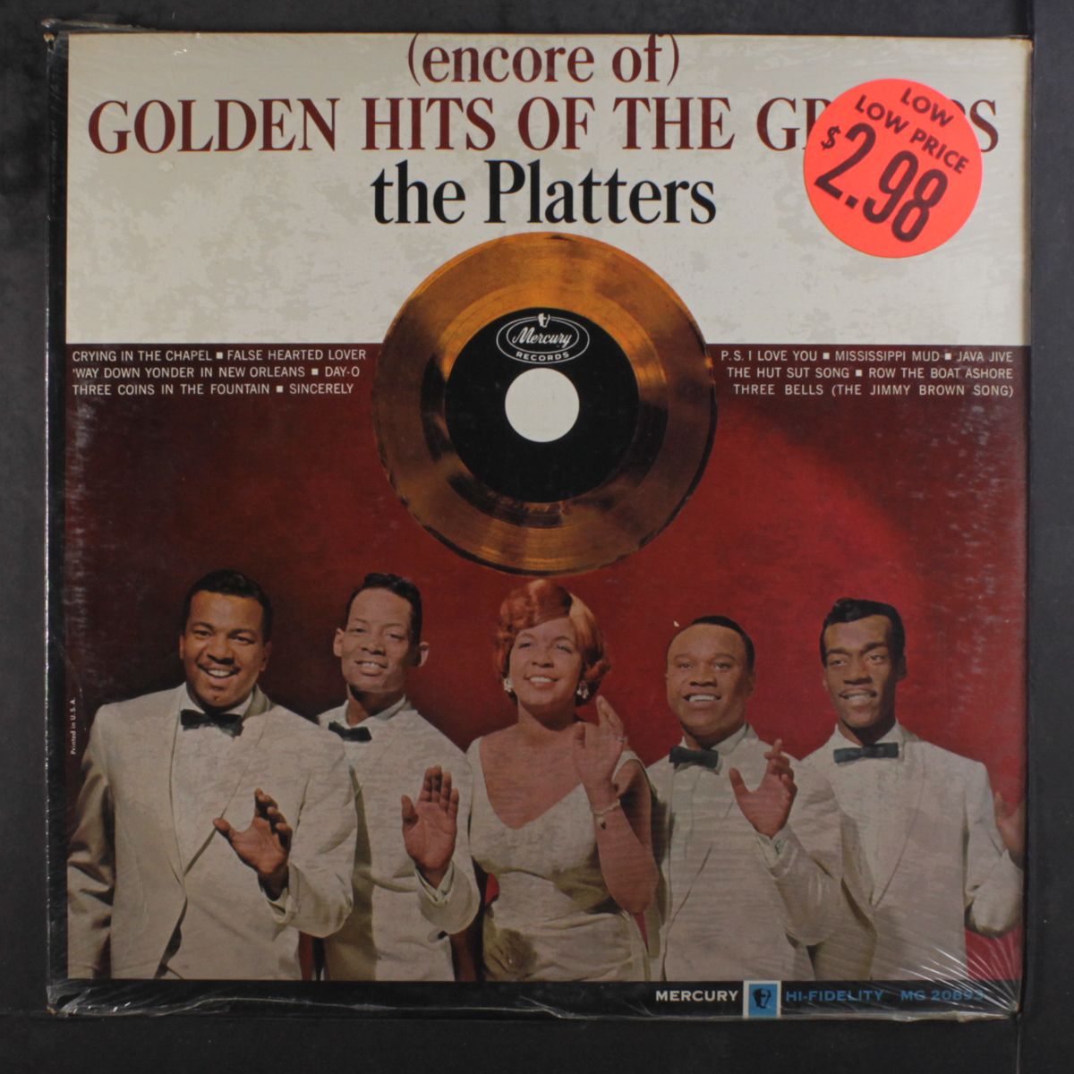 encore of golden hits of the groups by PLATTERS