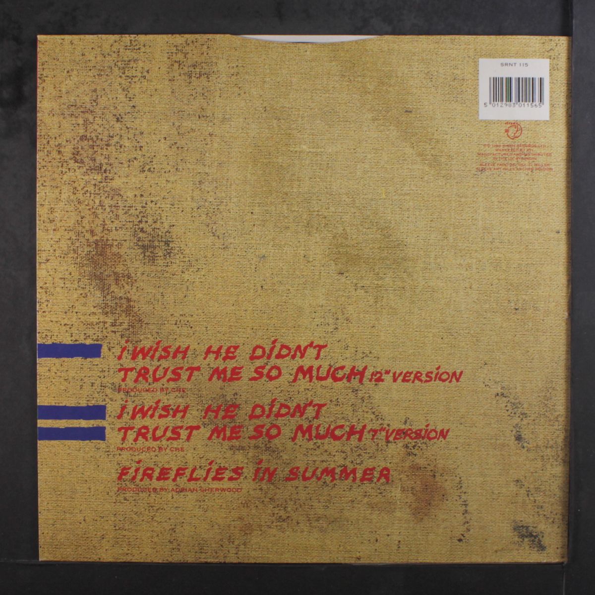 i wish he didn't trust me so much by CHE