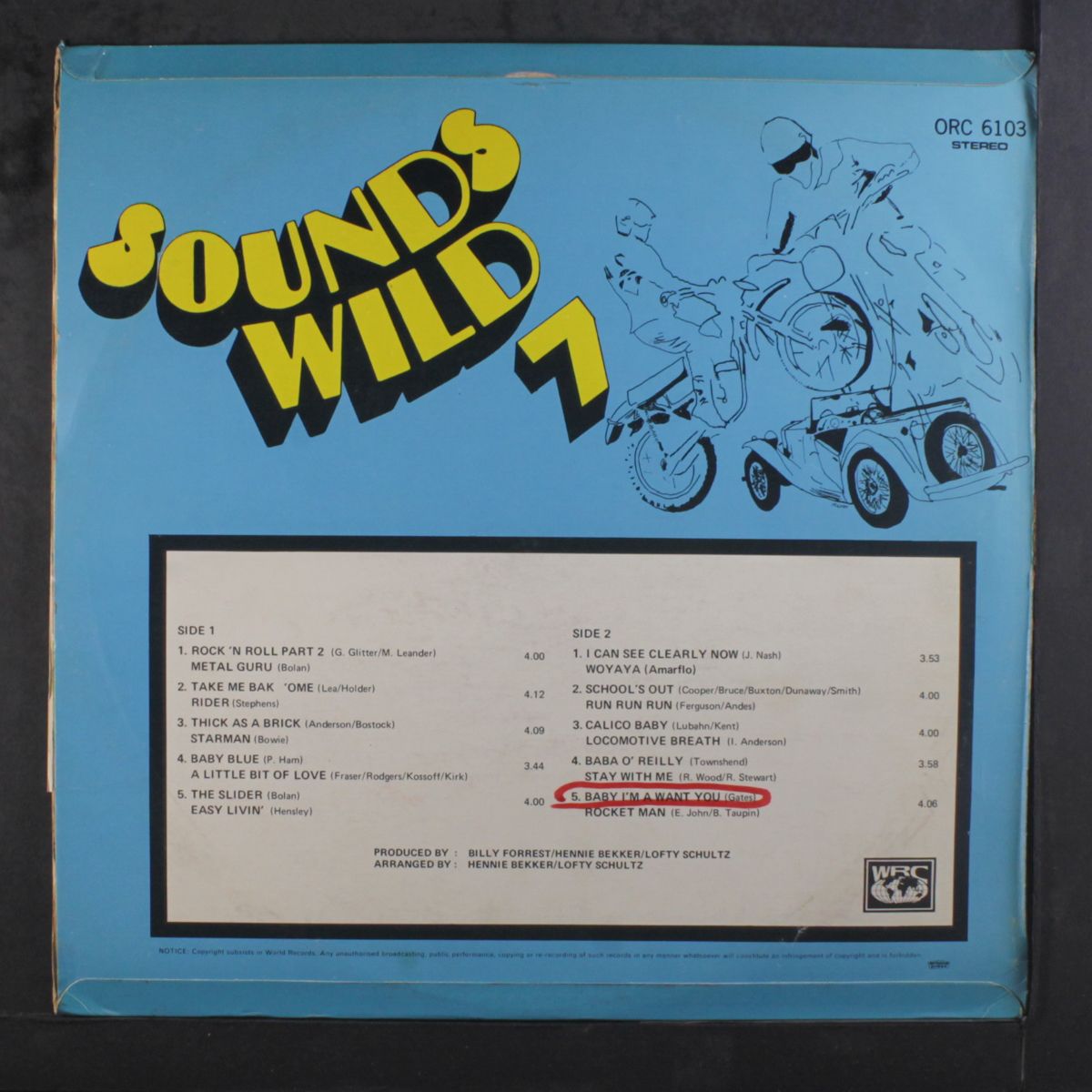 sounds wild 7 by VARIOUS