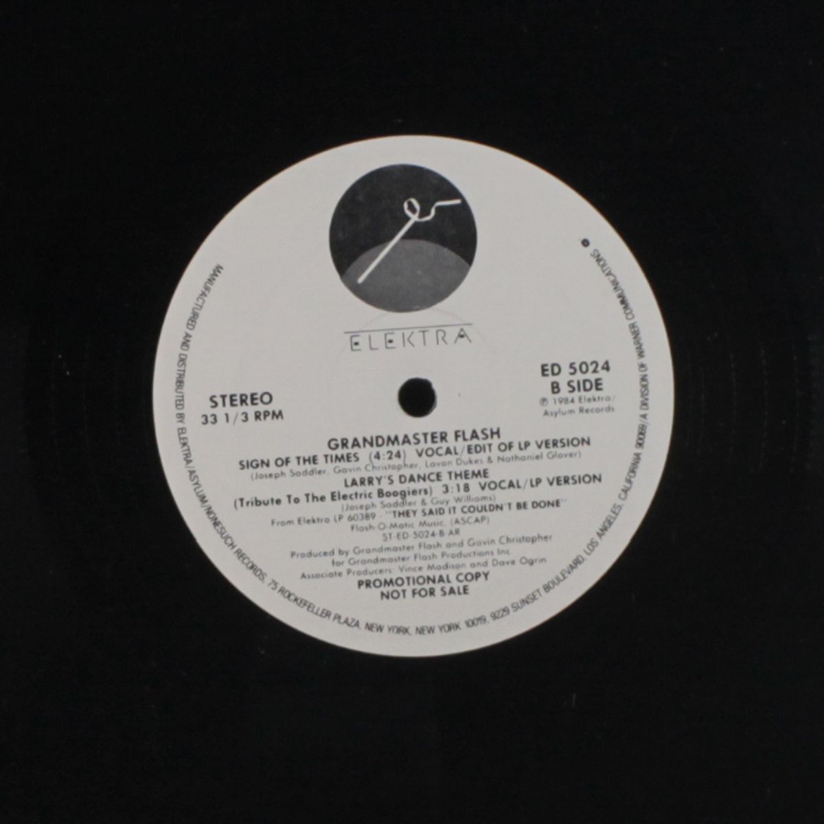 sign of the times by GRANDMASTER FLASH