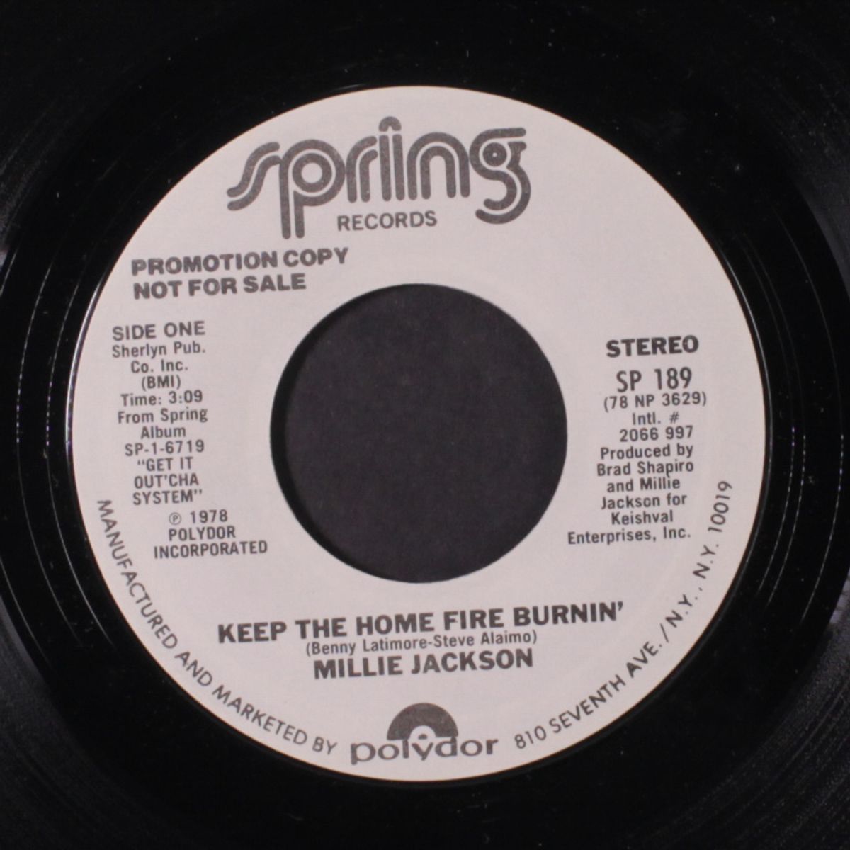 keep the home fires burnin' by MILLIE JACKSON