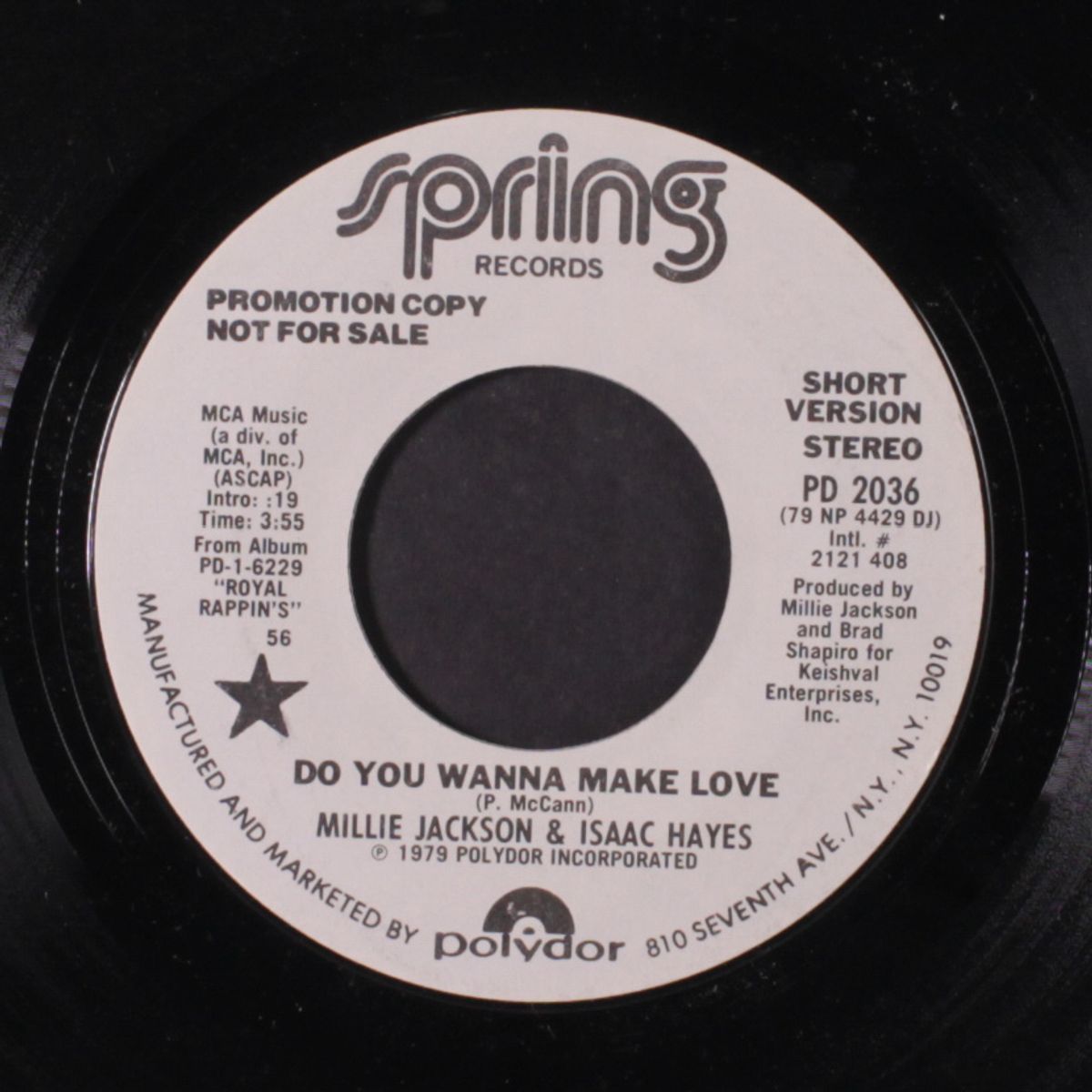 do you wanna make love / short by MILLIE JACKSON & ISAAC HAYES
