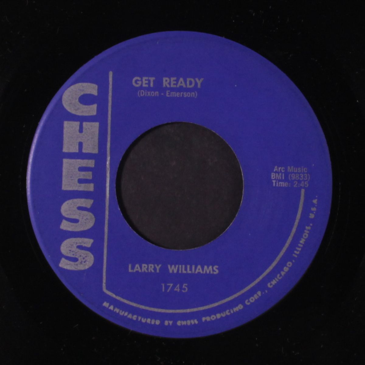 get ready / baby, baby by LARRY WILLIAMS