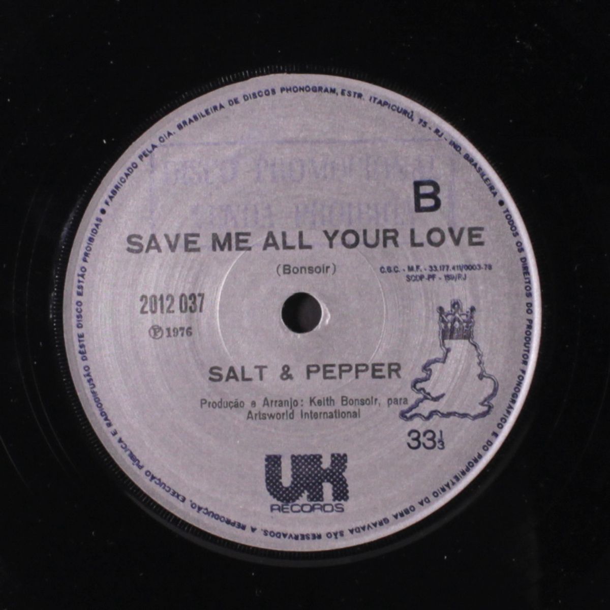 beautiful you / save me all your love by SALT & PEPPER
