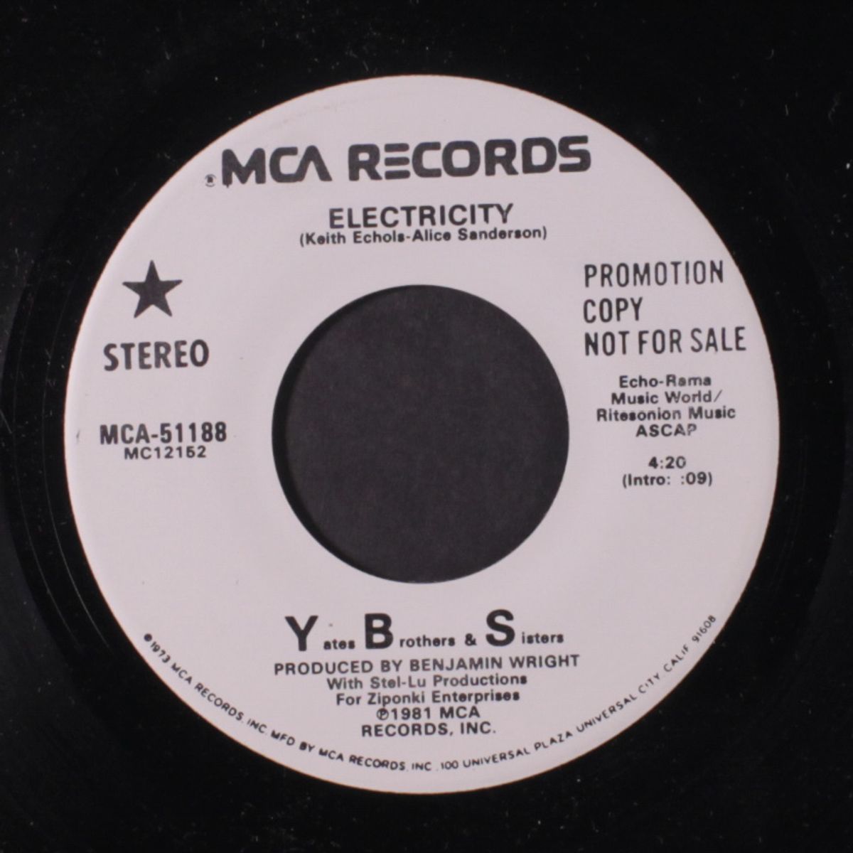 electricity / mono by YATES BROTHERS & SISTERS