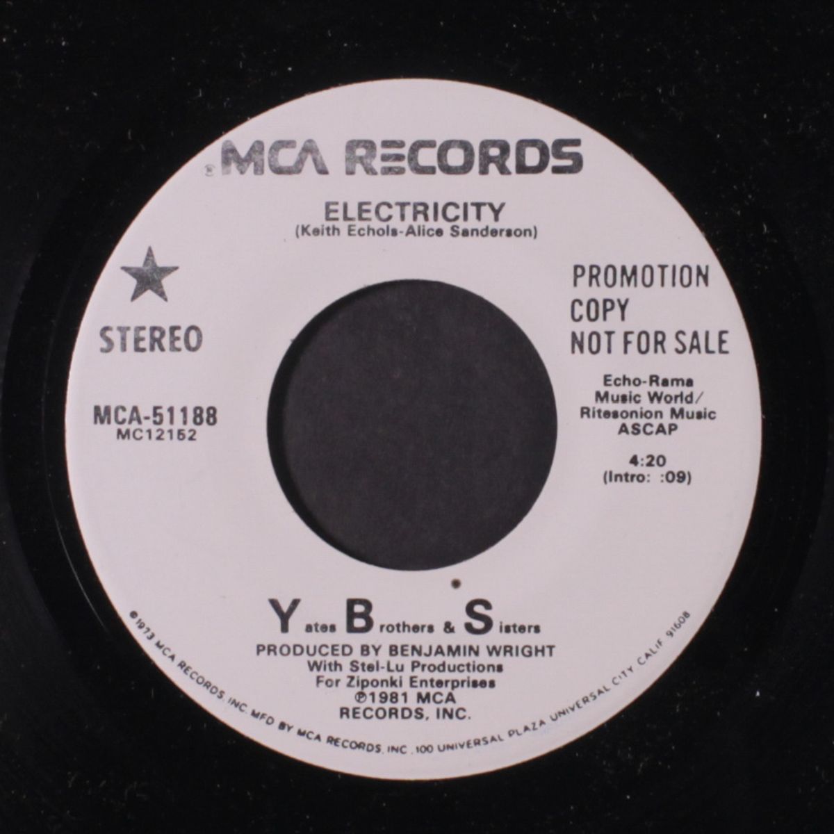 electricity / mono by YATES BROTHERS & SISTERS