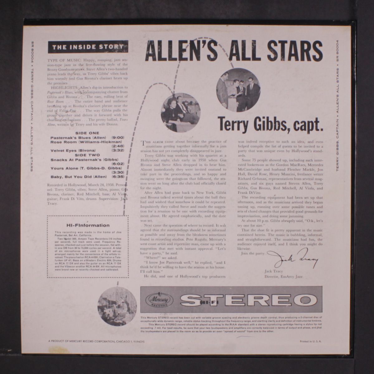 terry gibbs, captain by ALLEN'S ALL STARS