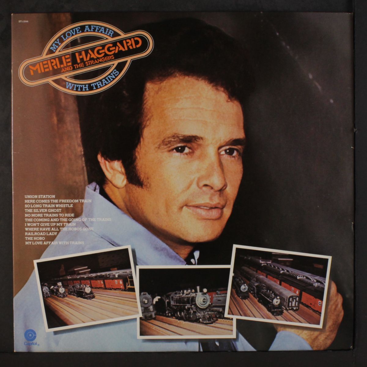 my love affair with trains by MERLE HAGGARD