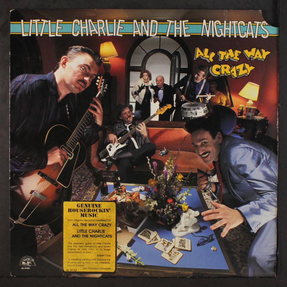 all the way crazy by LITTLE CHARLIE & NIGHTCATS