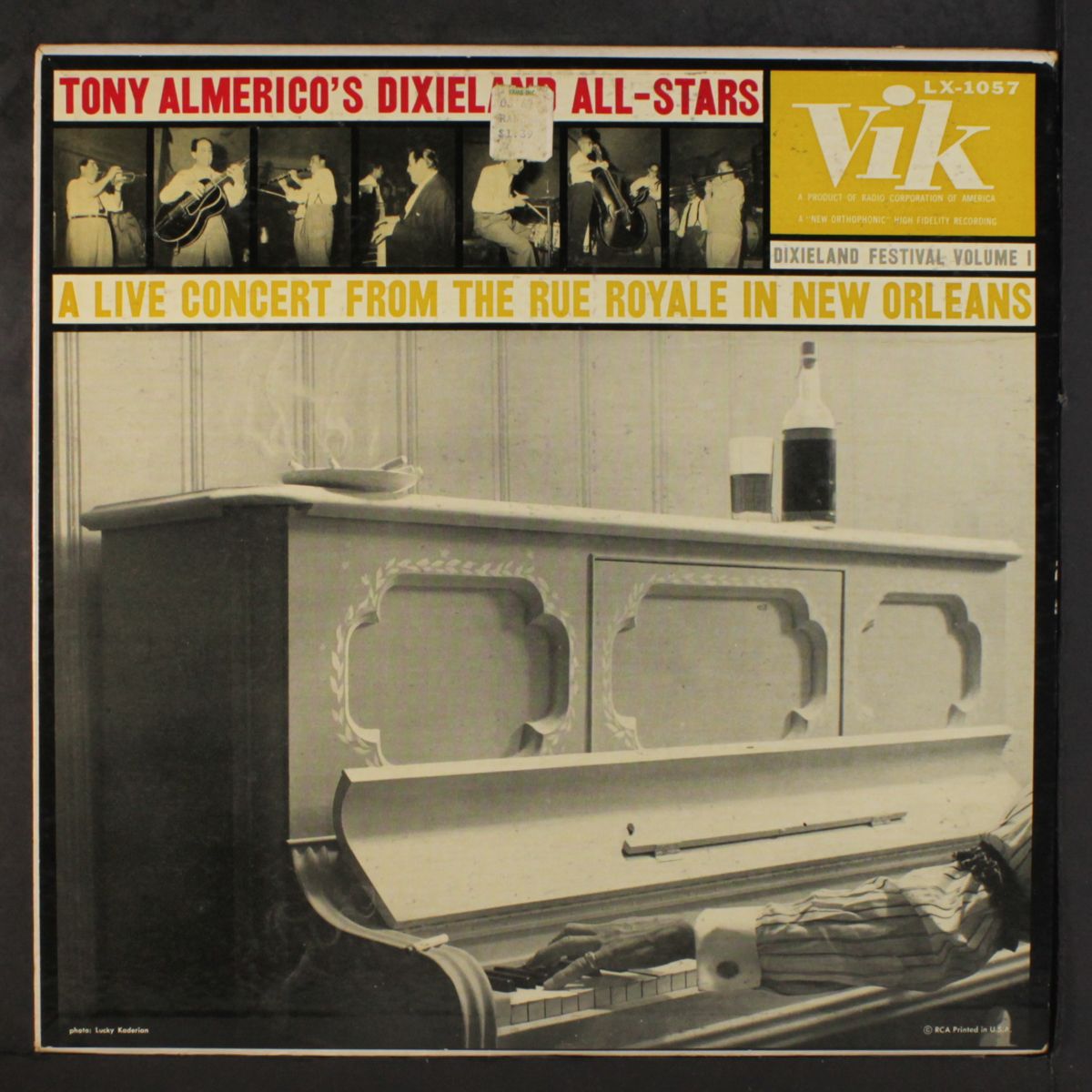 dixieland festival, vol. 1 by TONY ALMERICO'S DIXIELAND ALL-STARS