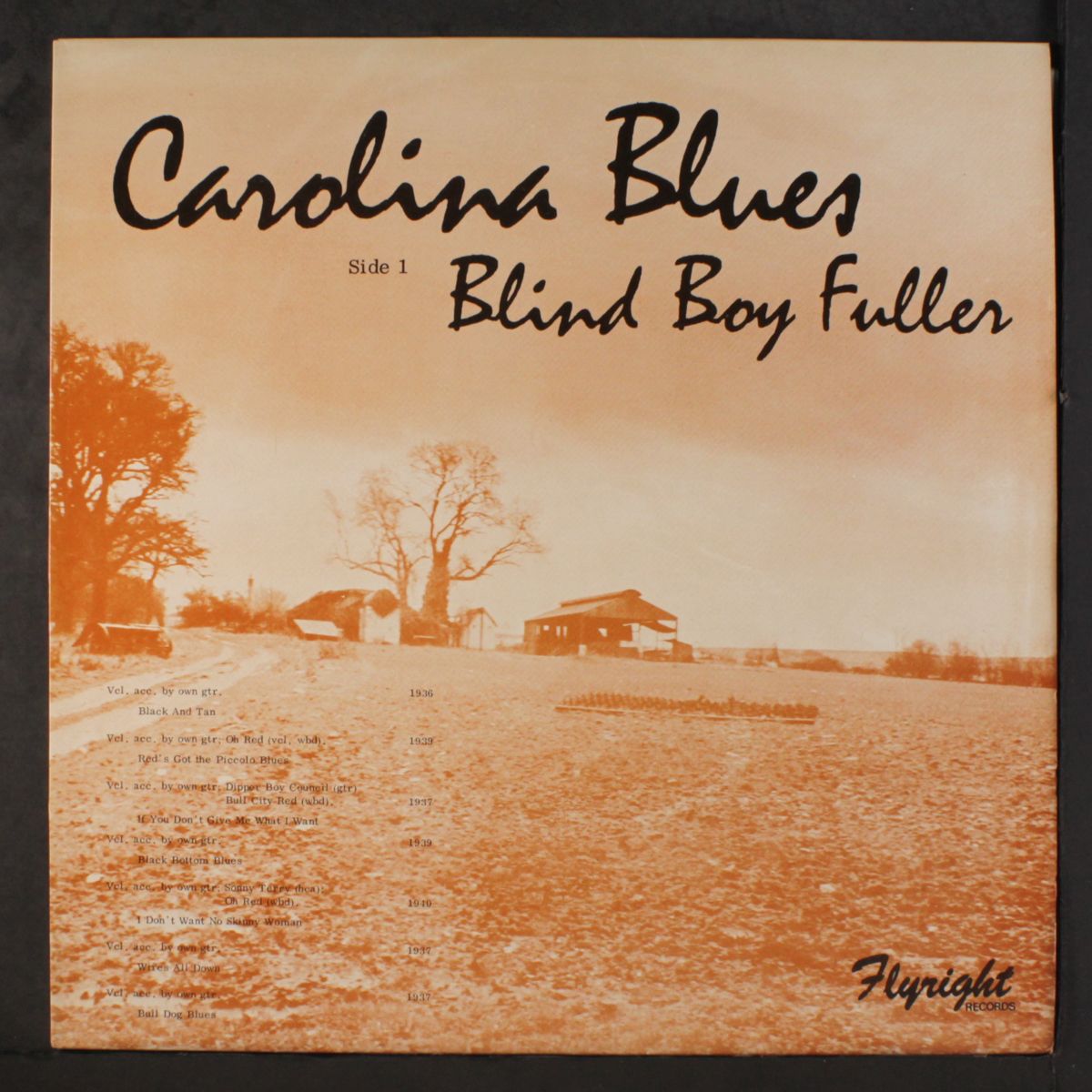 carolina blues by BLIND BOY FULLER / BROWNIE MCGHEE
