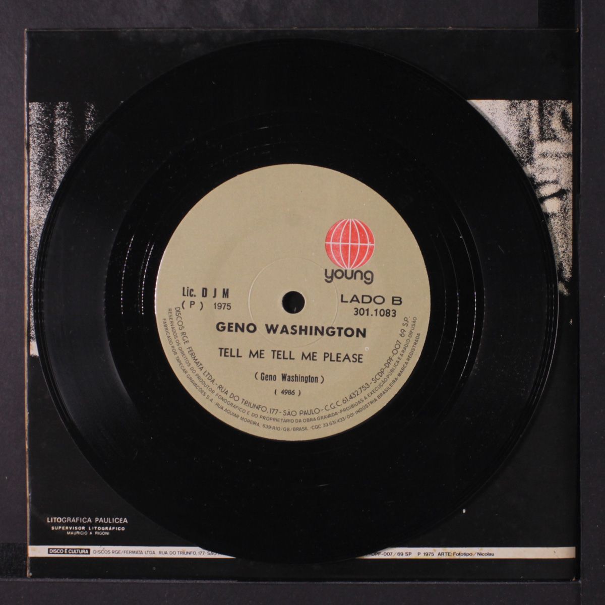end of the world / tell me tell me please by GENO WASHINGTON