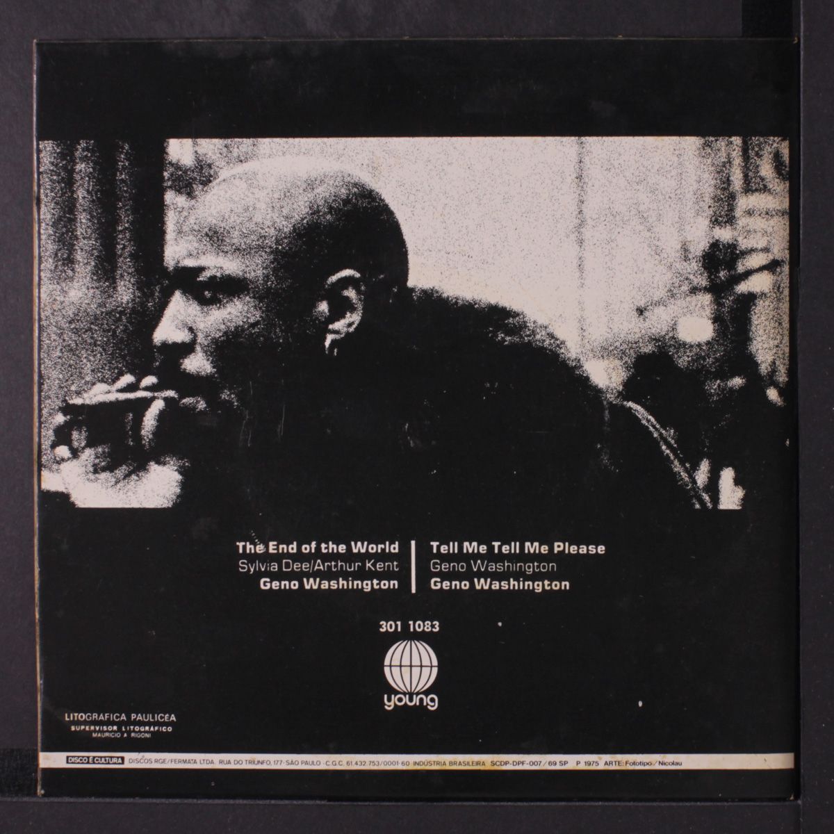 end of the world / tell me tell me please by GENO WASHINGTON