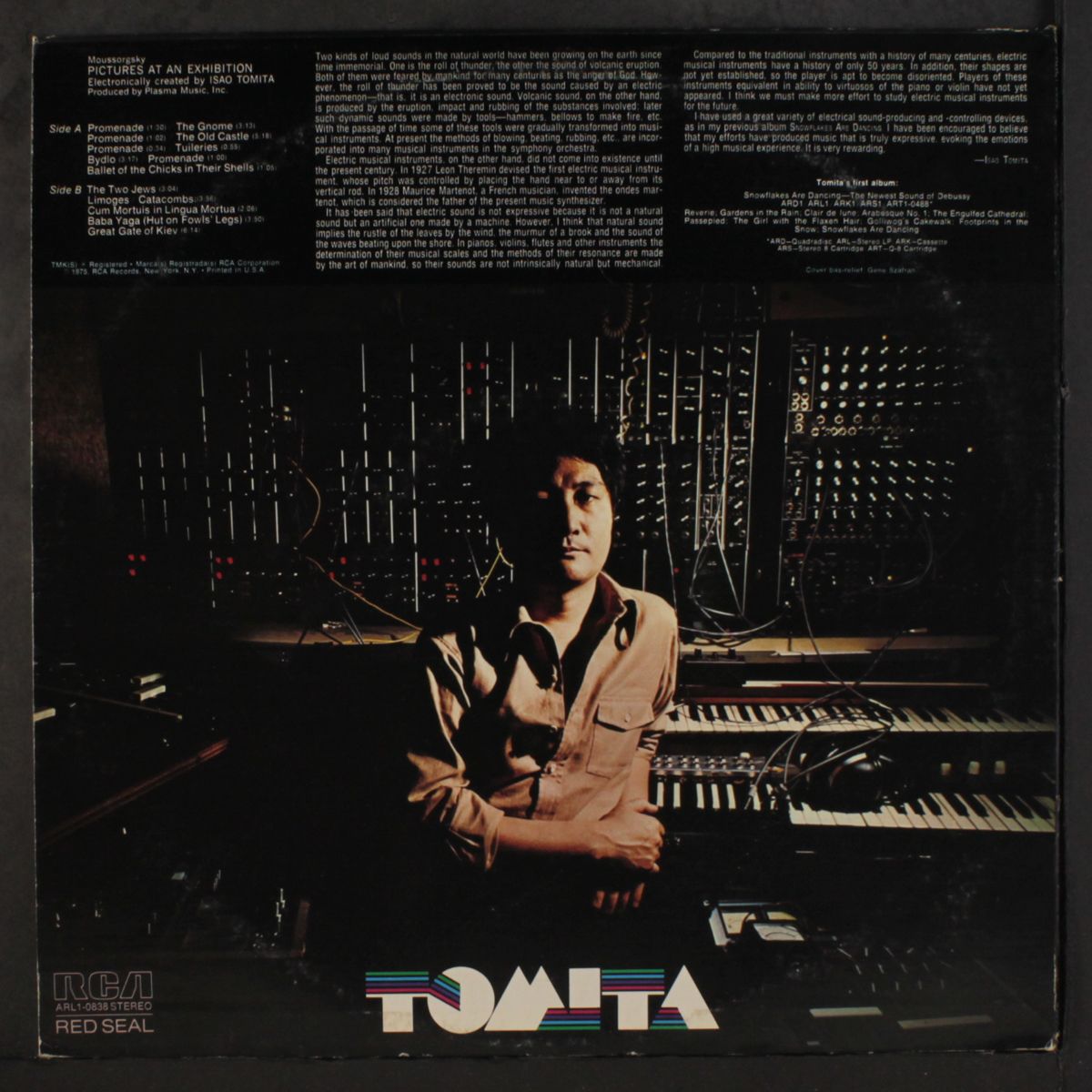 pictures at an exhibition by TOMITA