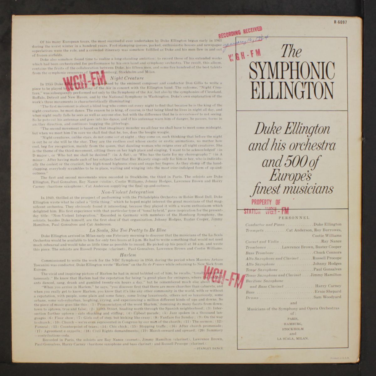 the symphonic ellington by DUKE ELLINGTON
