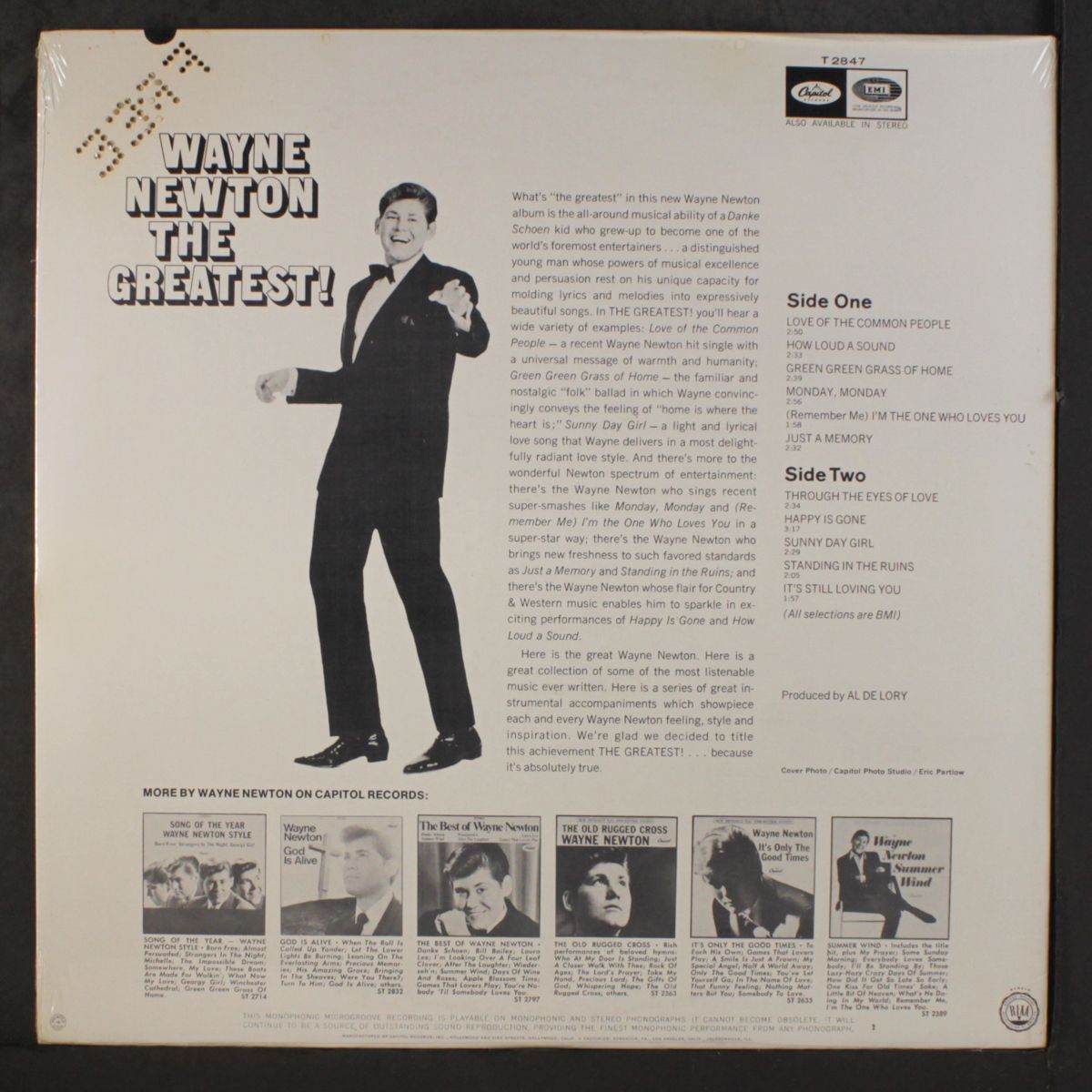 the greatest! by WAYNE NEWTON