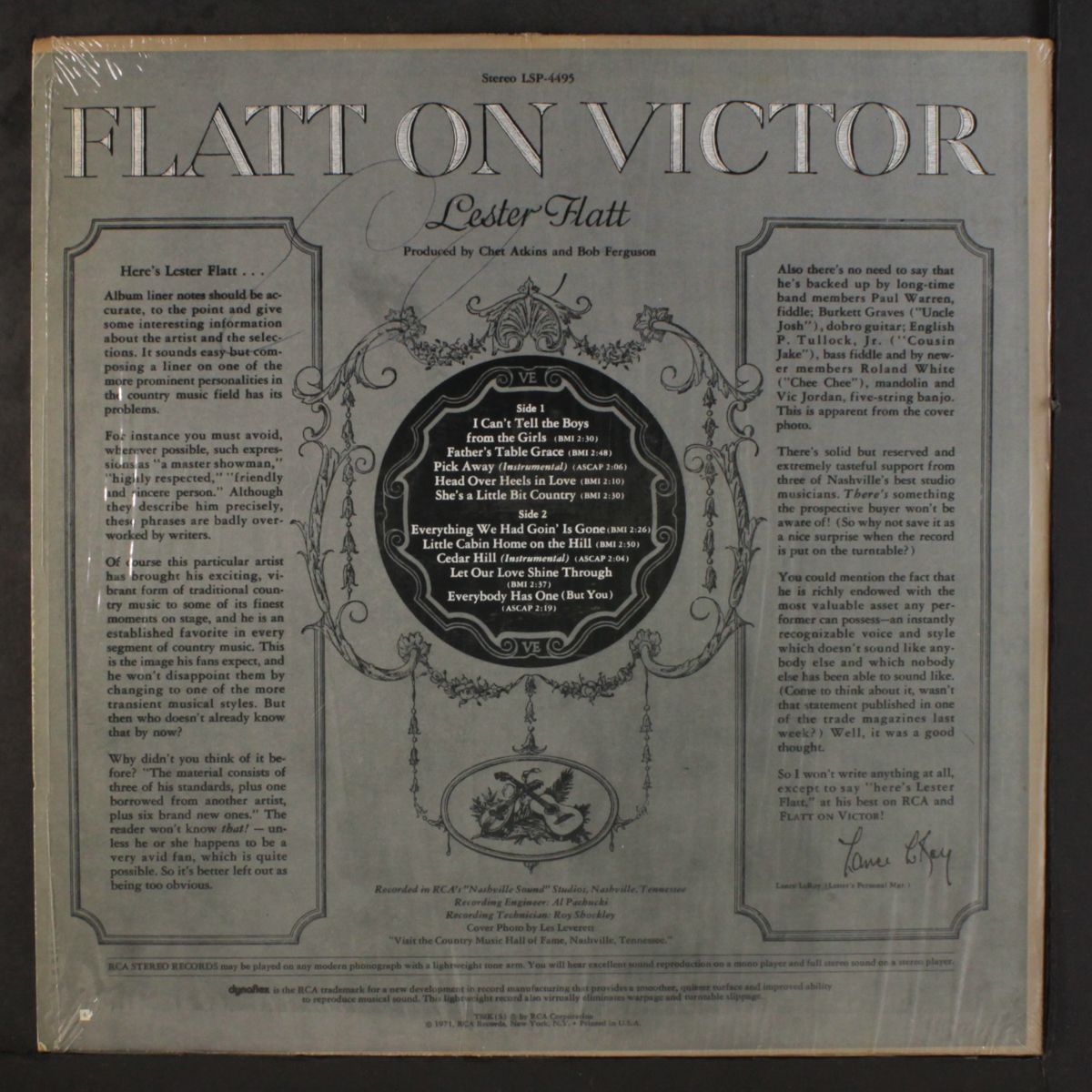 flatt on victor by LESTER FLATT