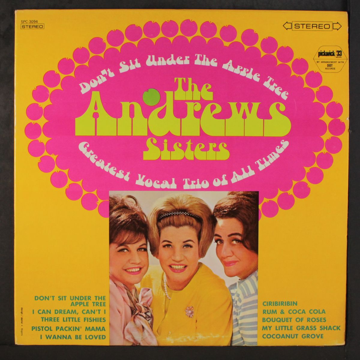 don't sit under the apple tree by ANDREWS SISTERS