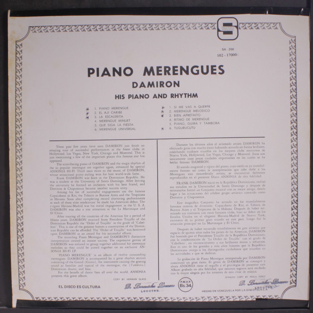 merengues (piano y ritmo) by DAMIRON