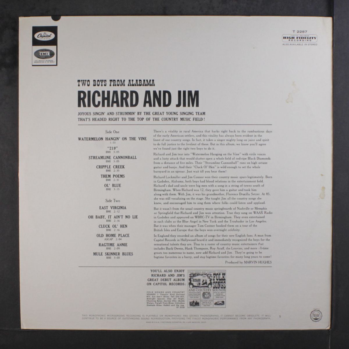 two boys from alabama by RICHARD & JIM