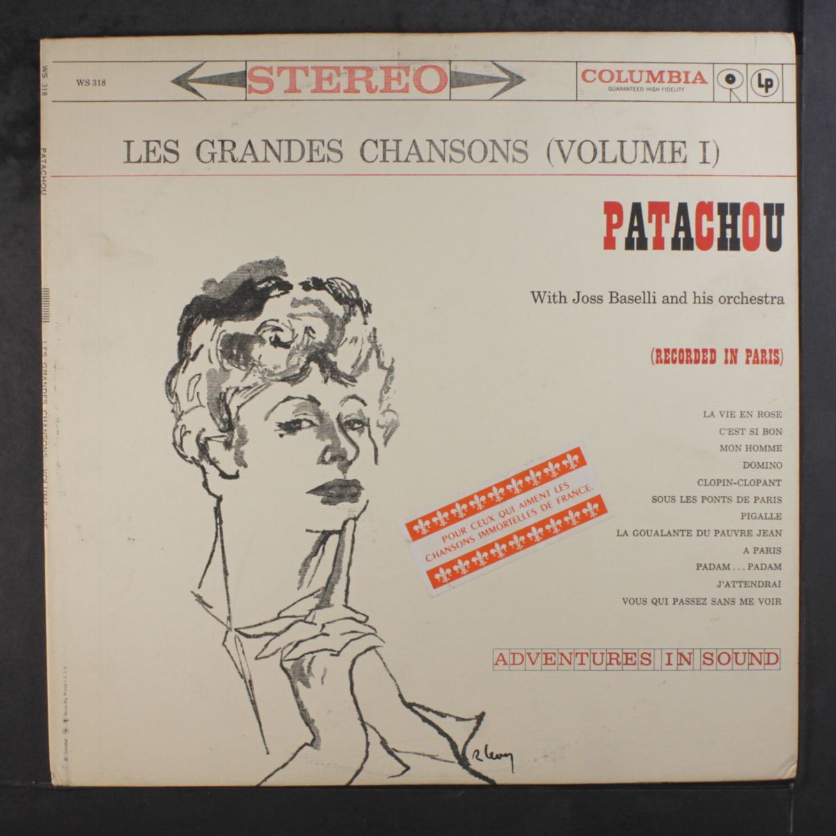 les grandes chansons, vol. 1 by PATACHOU