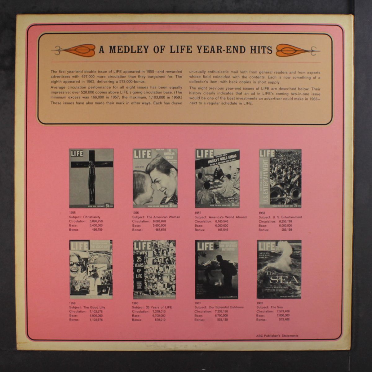 music to read life's year-end issue by by JACK SHAINDLIN