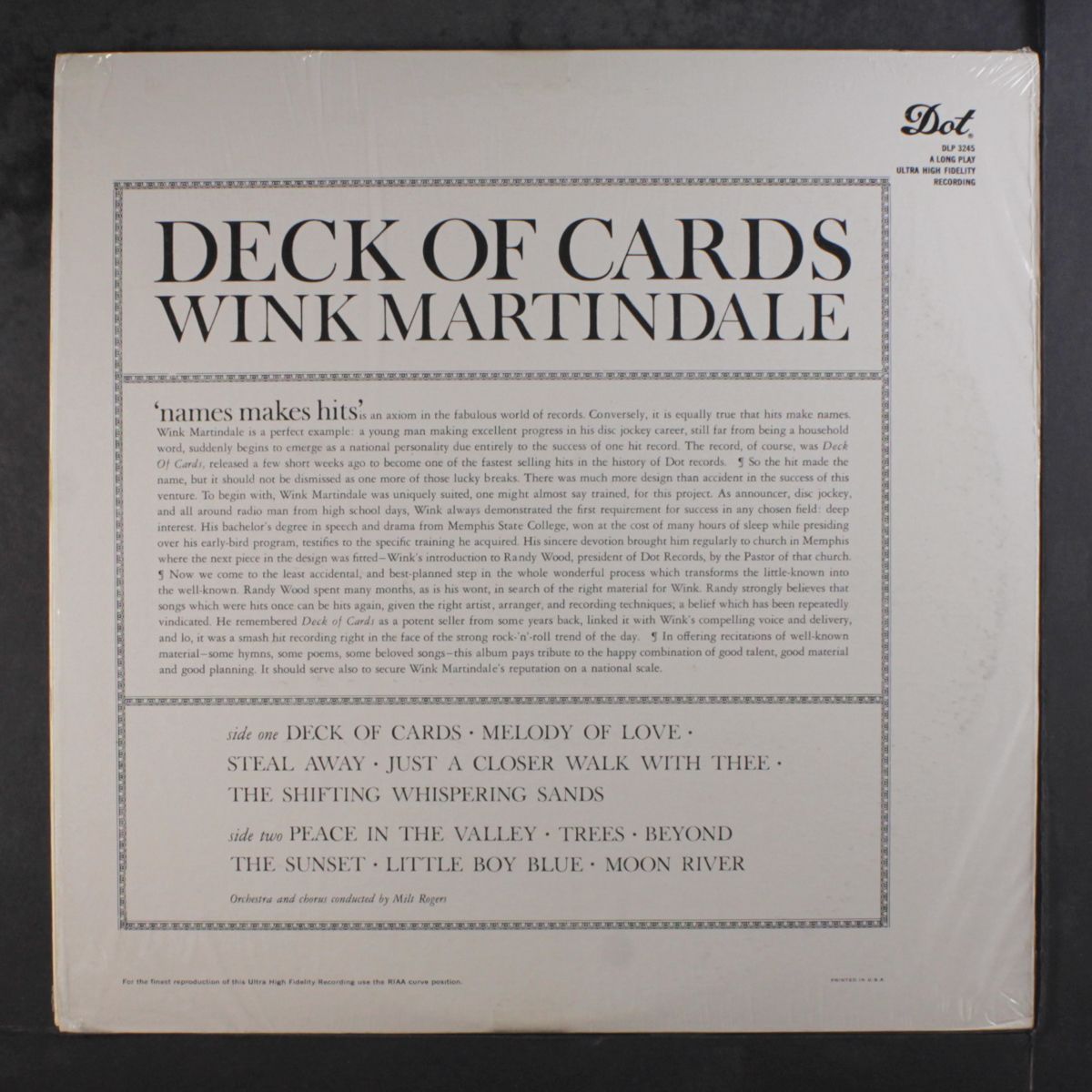 deck of cards by WINK MARTINDALE