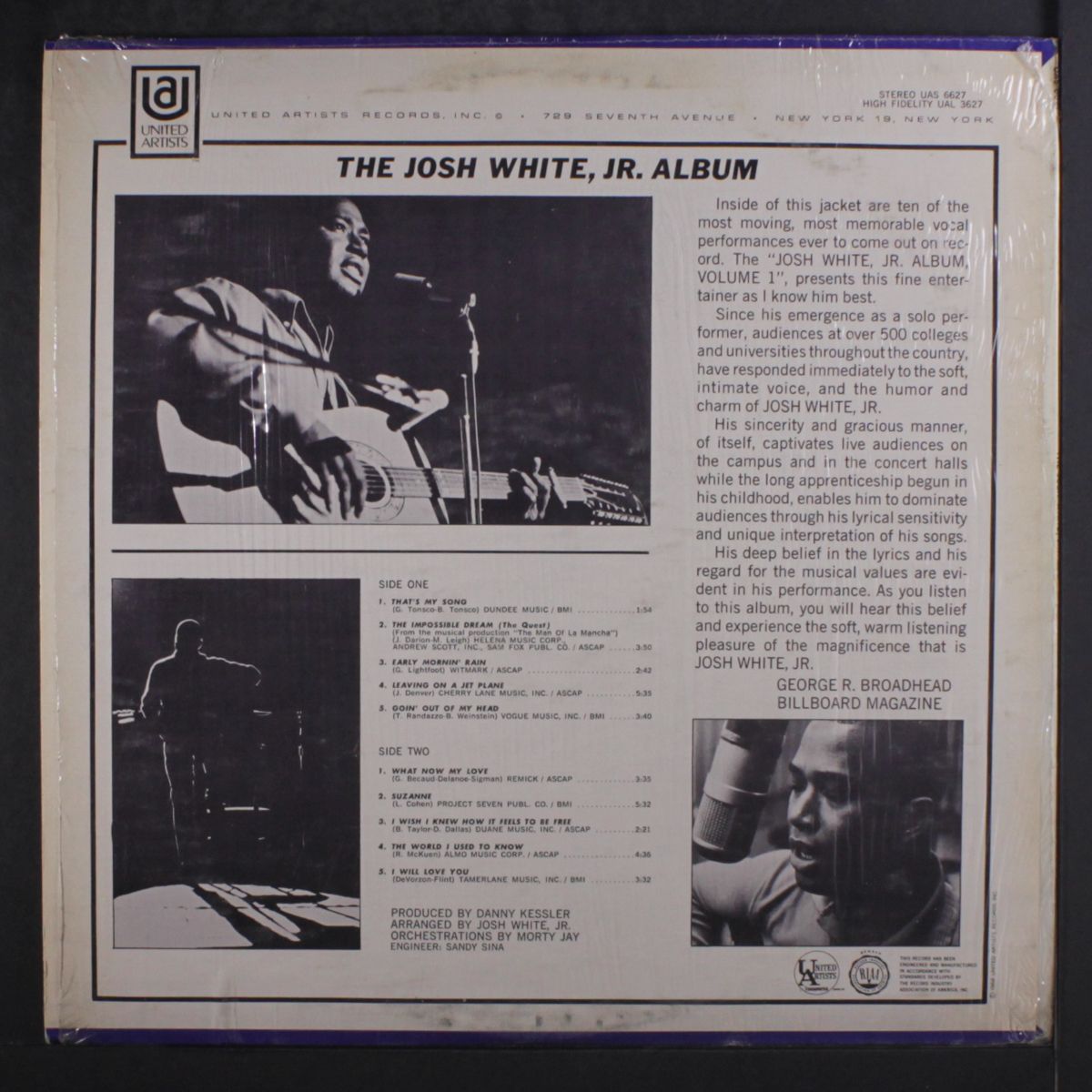 josh white, jr. album by JOSH WHITE, JR.