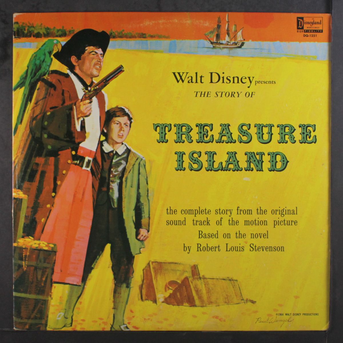 the story of treasure island by WALT DISNEY