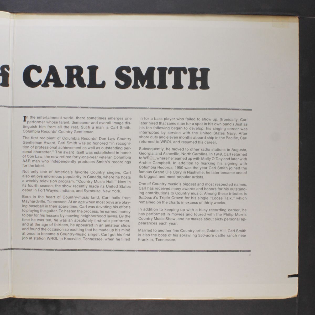 the heart of by CARL SMITH