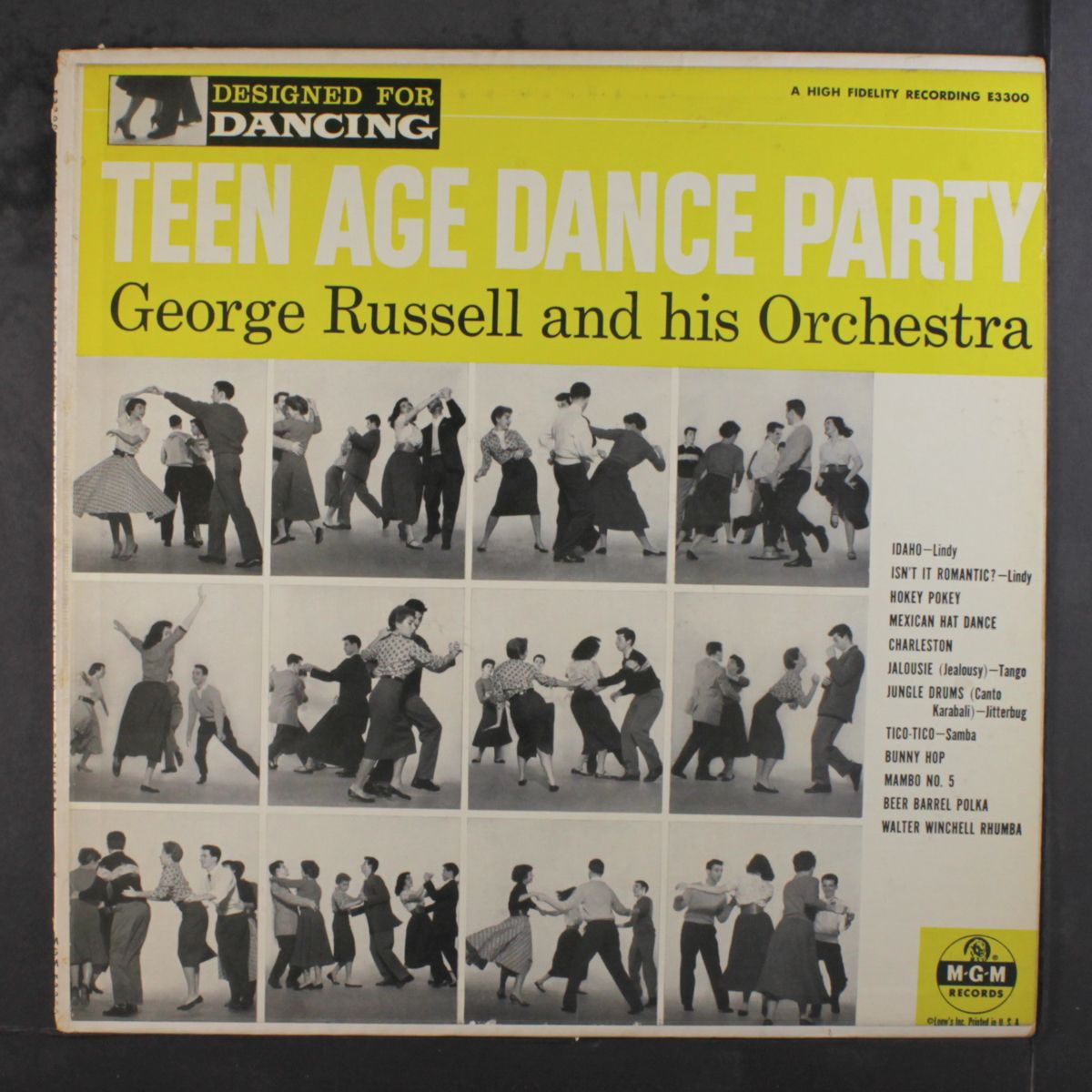 teen age dance party by GEORGE RUSSELL