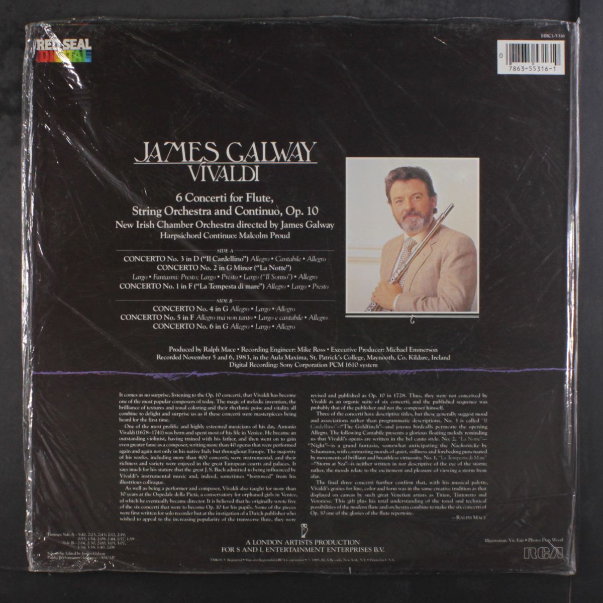 vivaldi by JAMES GALWAY