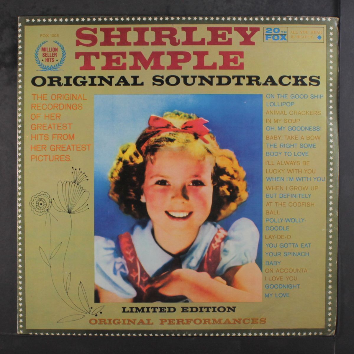 original film soundtracks by SHIRLEY TEMPLE