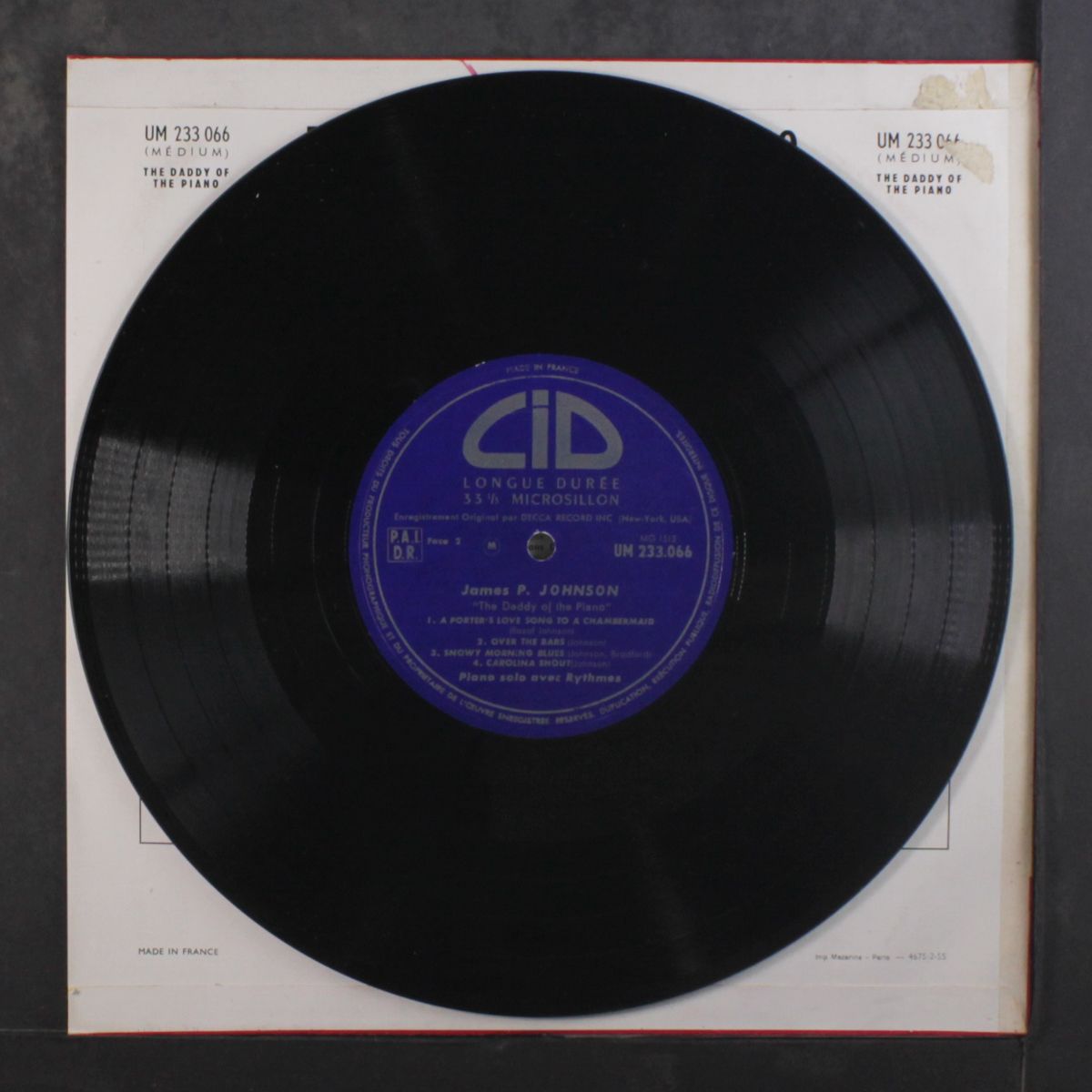 the daddy of the piano by JAMES P. JOHNSON