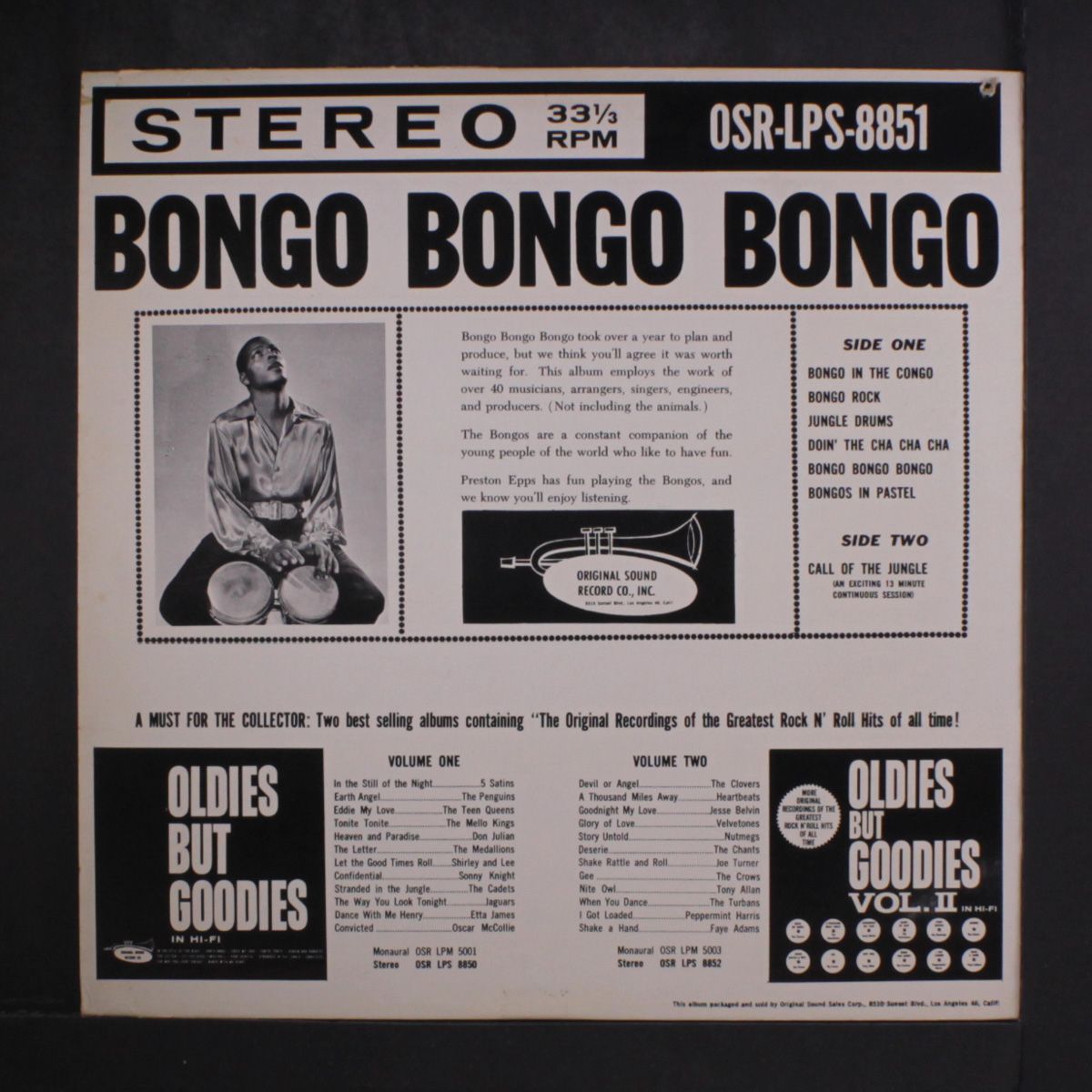 bongo bongo bongo by PRESTON EPPS