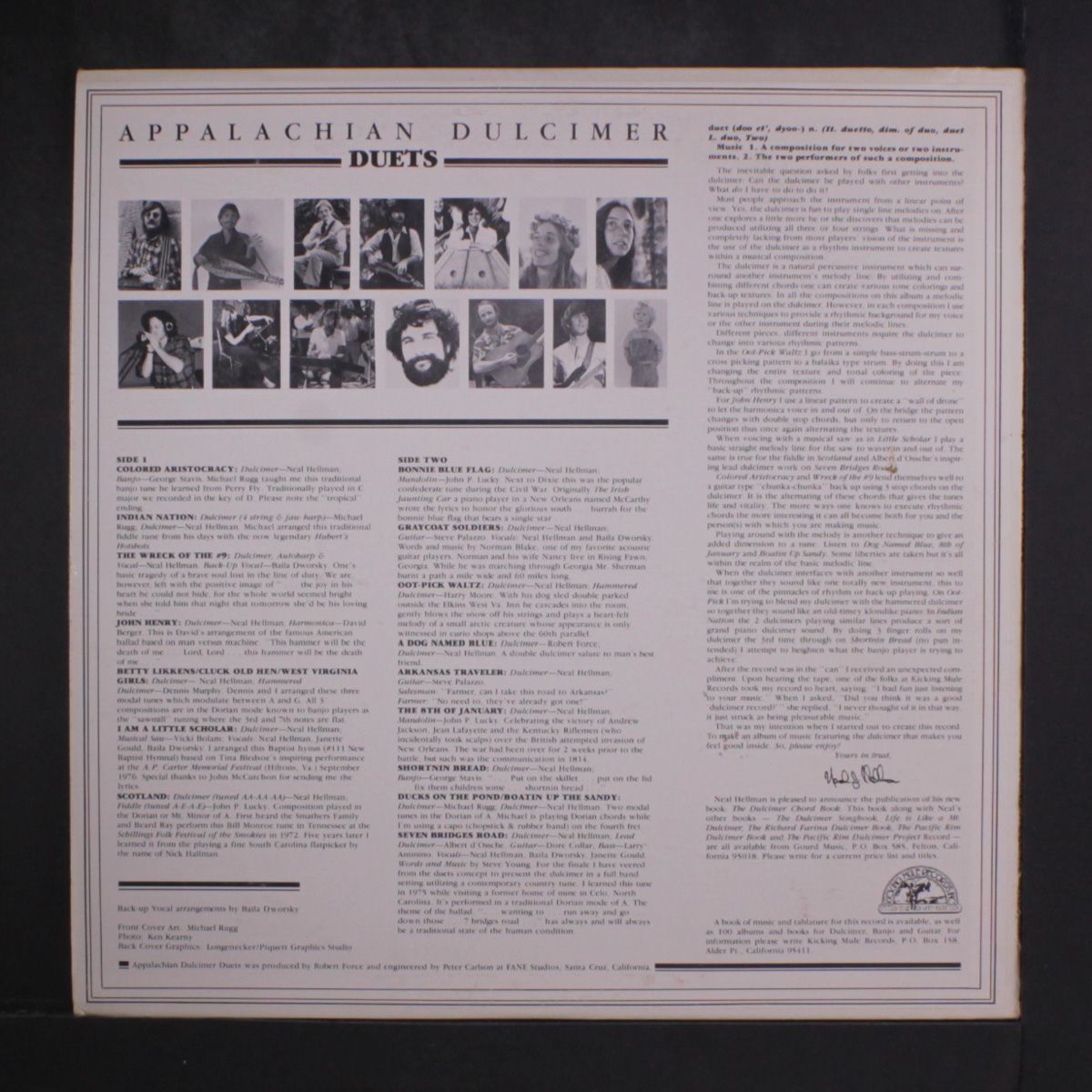 appalachian dulcimer by NEAL HELLMAN