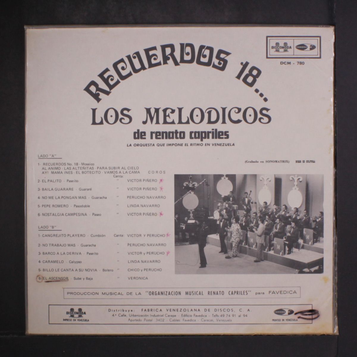 recuerdos no. 18 by ORQUESTA LOS MELODICOS