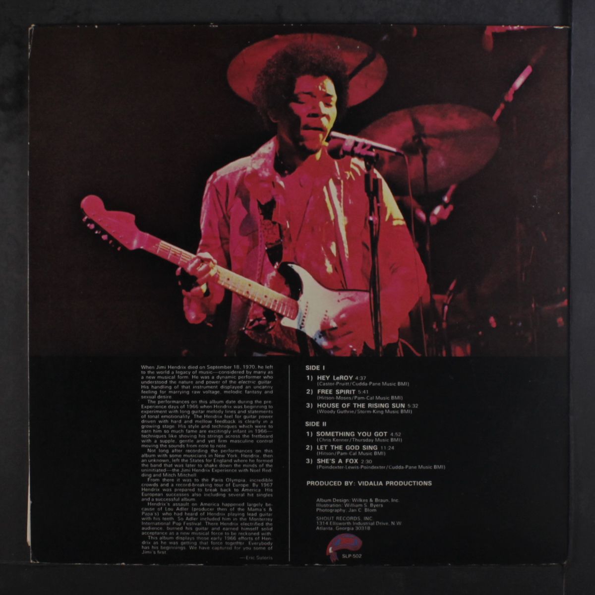 in the beginning by JIMI HENDRIX
